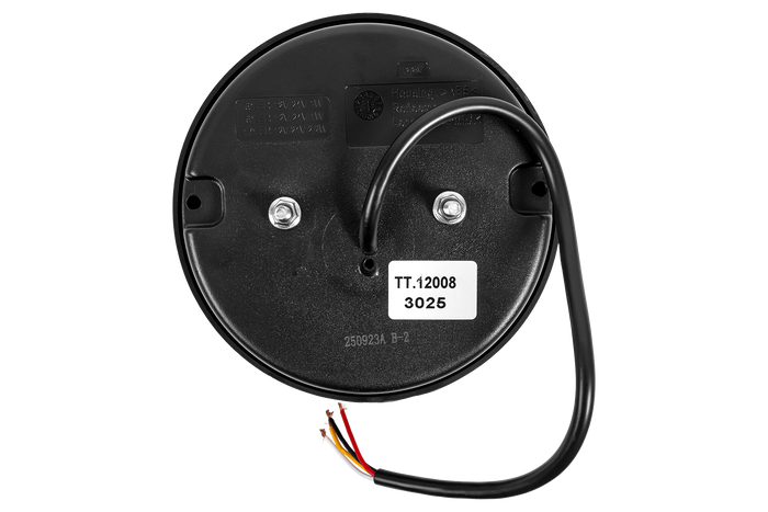 TT TECHNOLOGY TT.12008 Glo-Trac LED Luz trasera tipo hamburguesa con 3 funciones, universal