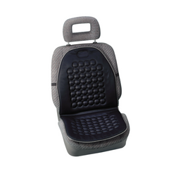 Cojín de masaje para asiento de coche LAMPA, negro, efecto masaje