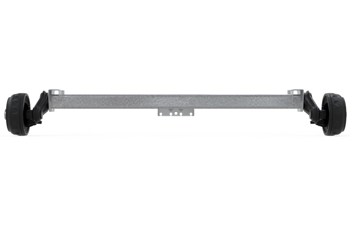 KNOTT VGB13M eje frenado para remolque / grúa 1350kg 900mm 1350mm 5x112