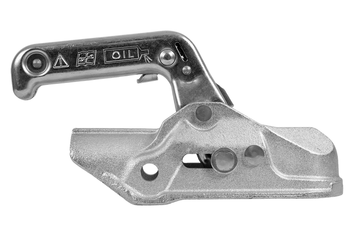 Enganche de bola WINTERHOFF WW 30-D3-K1212 para remolque de 3000 kg con barra de tiro de tubo de 50-51 mm, hierro fundido.