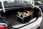 LAMPA Shop&amp;Store Organizador de coche plegable tipo cesta para maletero 50x33cm