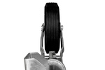 UNITRAILER rueda jockey automática con manija 250kg 60mm