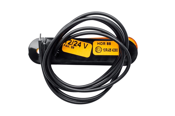 Juego de cuatro lámparas de señalización universales delgadas LED HORPOL LD 2328