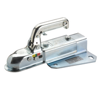 Adaptador de enganche de bola WINTERHOFF WW 8-G+V para remolque de 800 kg con barra de tiro tipo V.