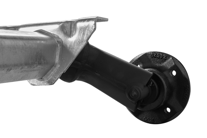 AL-KO OPTIMA eje sin freno para remolque 750kg 1500mm 1820mm 4x100