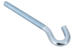 Gancho de construcción DROMET HZ M12x165 con extremo abierto (curvado)