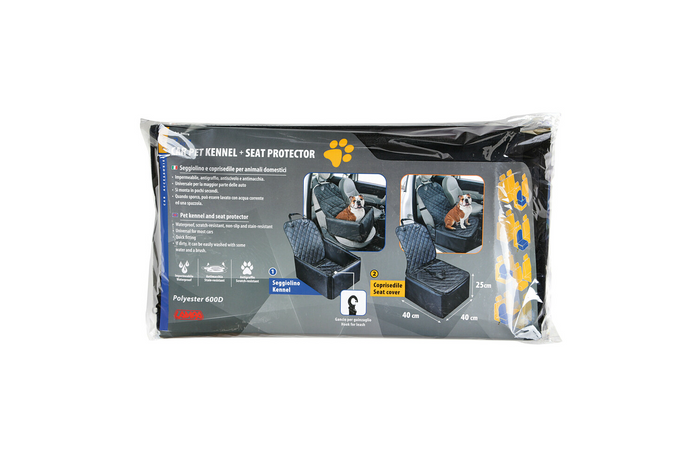 Protector de asiento de coche para portaperros LAMP 40x40cm