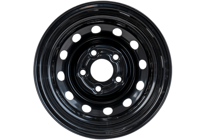 OUTLET Llanta de acero para remolque UNITRAILER negra 5,5Jx13" 5x112 ET:30