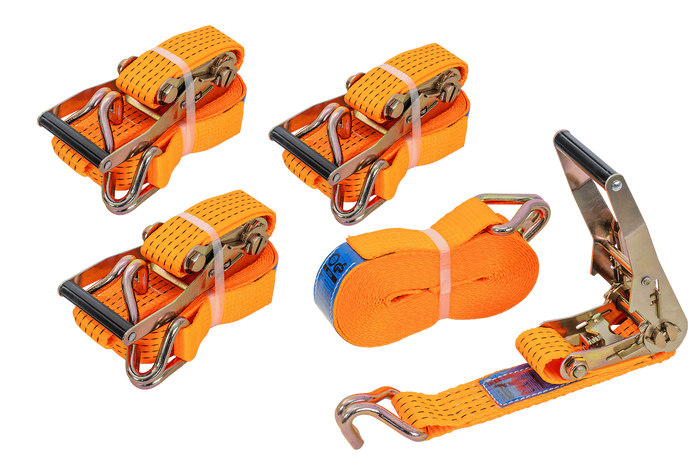 Juego de cuatro correas de transporte con tensor UNITRAILER 8m/50mm/5t