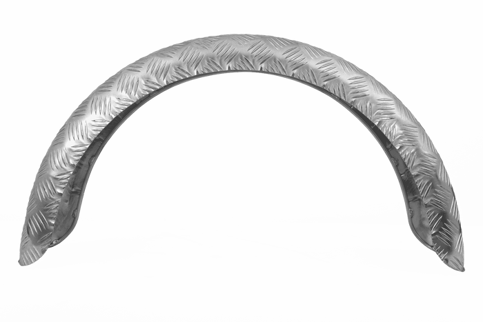 Guardabarros de remolque 14-15" DOMAR D29122 paso de rueda 770/200mm