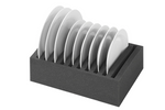 Soporte de espuma para platos de camping ProPlus 761472PMV01, con capacidad para 10 platos. 
