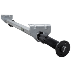 AL-KO OPTIMA eje sin freno para remolque 750kg 1230mm 1610mm 4x100