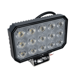 Reflector de lámpara de trabajo LED LAYTZ LY7303, 60 LED, 6000 lm, rectangular