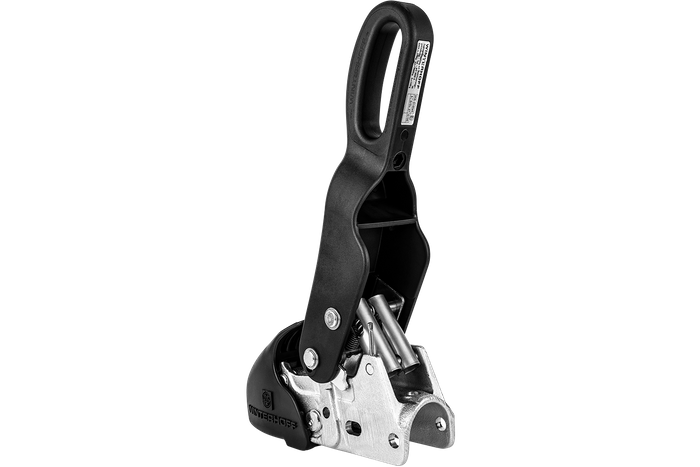 Enganche de bola WINTERHOFF WS3000 con estabilizador para remolque de 3000kg con lanza tubular de 35-50mm, hierro fundido