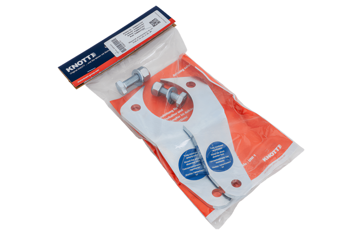 Soportes de montaje de amortiguadores KNOTT P290037701 para ejes con frenos VGB8-18 A-36