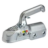 Enganche de bola WINTERHOFF WW 350-RC-H1414 para remolque de 3500 kg con barra de tiro de tubo de 60 mm, hierro fundido.