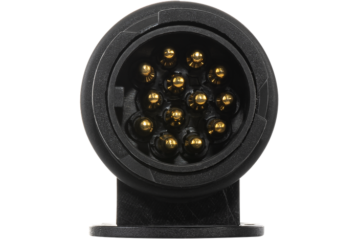 Instalación eléctrica MANTES, arnés para remolque de camión, 7 m, enchufe de 13 PIN, 2 bayonetas de 5 PIN