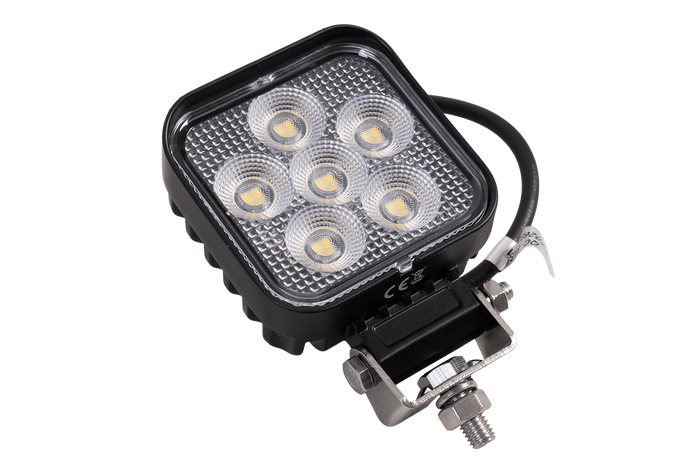 Reflector de lámpara de trabajo LED TT TECHNOLOGY NEGRO TT.13324 24xLED 1920lm cuadrado