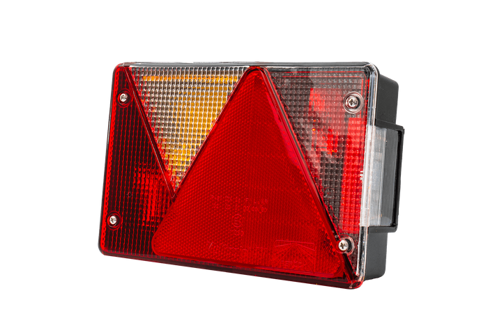 Luces traseras ASPÖCK MULTIPOINT IV + arnés MANTES 4m 13PIN