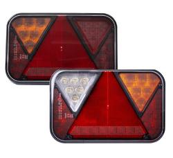 Luces traseras FRISTOM FT-270 LED bayoneta 5-PIN 6 funciones izquierda+derecha