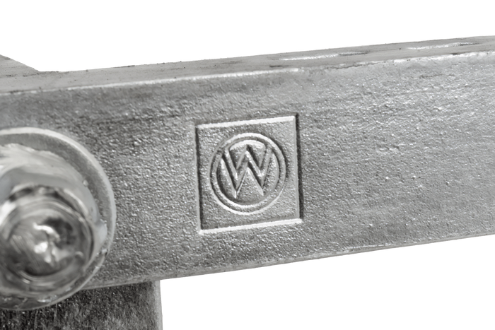 Estabilizador de esquina extensible WINTERHOFF ADS 460 V para remolque de 450 kg