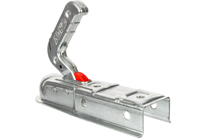 Enganche de bola AL-KO AK7 para remolque de 750 kg con barra de tiro cuadrada de 60 mm