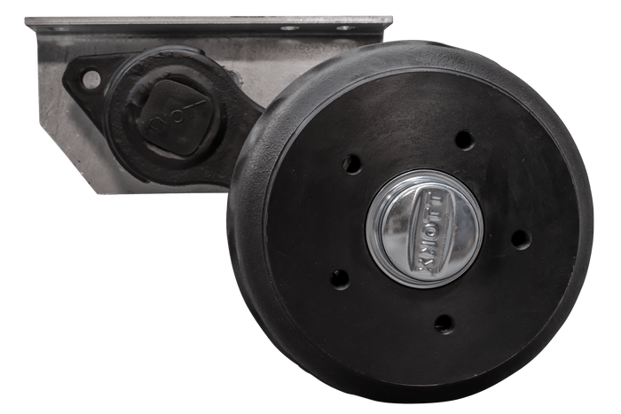 KNOTT VGB13 eje frenado para remolque / grúa 1350kg 1200mm 1570mm 5x112