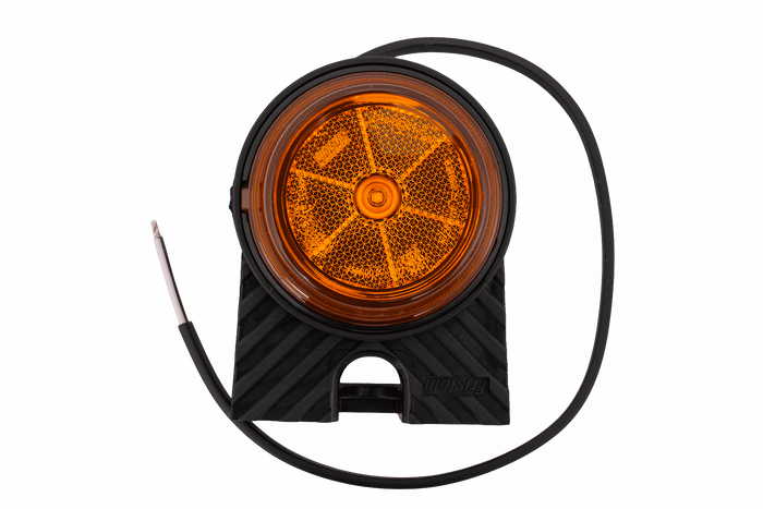 Lámpara de señalización LED FRISTOM FT-059, naranja, universal, con soporte angular