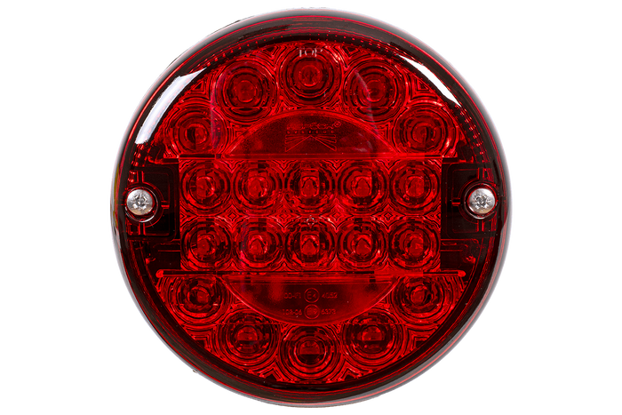 Luz antiniebla trasera LED ASPÖCK con base de bayoneta de 5 pines universal