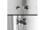 Pestillo para puerta de caravana ProPlus 362622PMBK, manija de sujeción de puerta negra