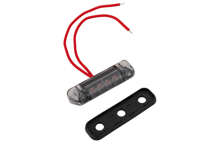 Lámpara de posición universal LED FRISTOM FT-081 rojo oscuro
