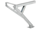 Soporte de esquina extensible ProPlus 361510V01 para remolque, lado delantero izquierdo/trasero derecho, 600 kg, 460 mm