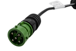 Adaptador de bayoneta de 5 pines / conector angular ASS2 de 7 pines ASPÖCK Adaptador derecho