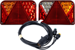 Luces traseras LED DOBPLAST DPT35 + arnés MANTES 4m 7PIN