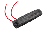 Lámpara de posición universal LED FRISTOM FT-079 roja oscura