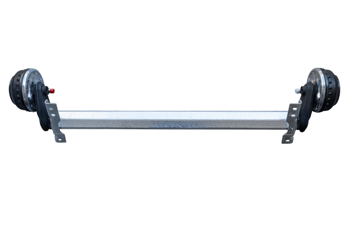 AL-KO COMPACT eje frenado para remolque / grúa 1350kg 1200mm 1650mm 4x100