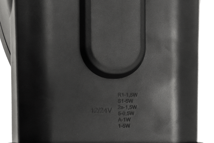 Lámpara frontal universal FRISTOM FT-356 LED IND con soporte de montaje lateral