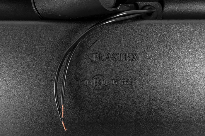 Espejo retrovisor lateral calefactable PLASTEX LP0350E para maquinaria agrícola 361x178mm