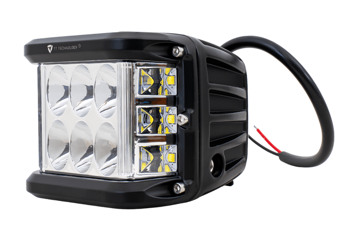 Juego de dos lámparas de trabajo LED, reflector TT TECHNOLOGY TT.13209 12xLED 2200lm