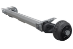 AL-KO COMPACT eje frenado para remolque / grúa 1350kg 1260mm 1630mm 5x112