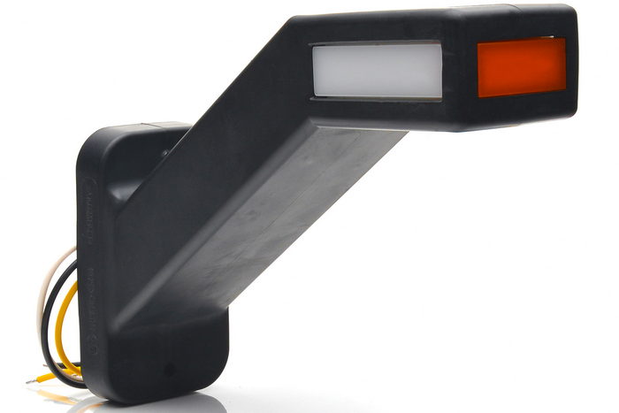 WAŚ 1448 P Lámpara de posición derecha LED sobre brazo de goma