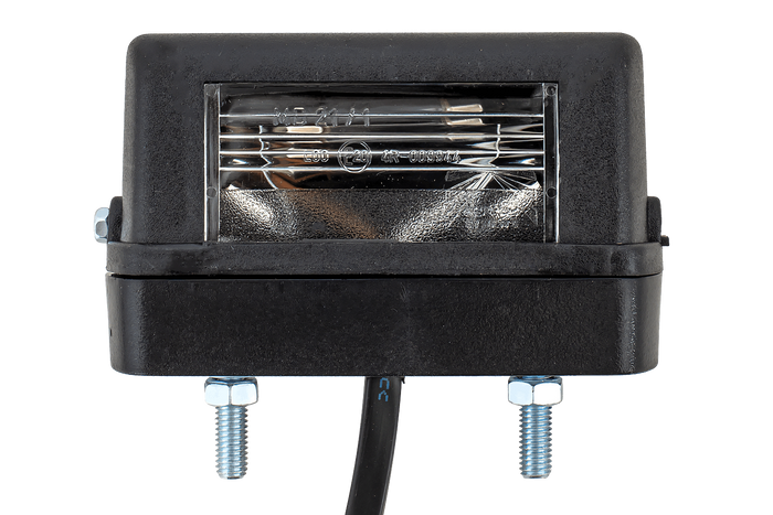 Piloto matrícula Aspöck Regpoint pequeño 12V 0,8m