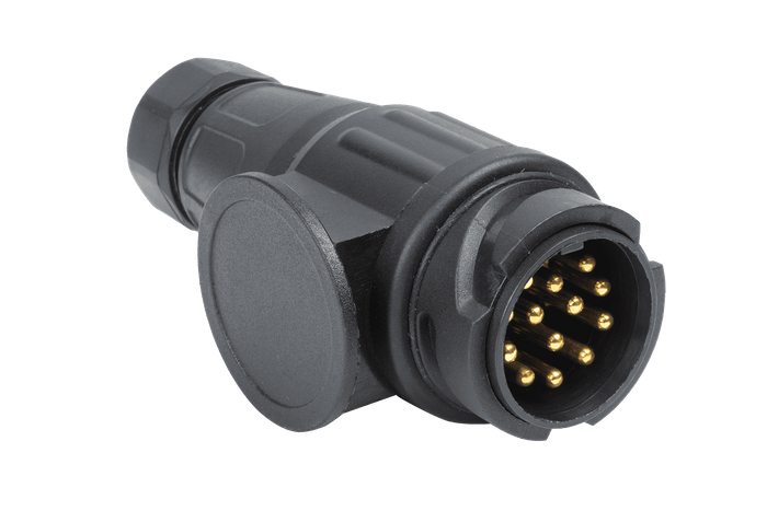 Enchufe UNITRAILER de 13 PINES a la toma del enganche del remolque