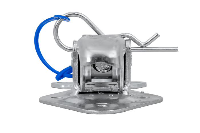 Enganche lateral con fijación STEELPRESS ZB-15A+Z-15, cierre excéntrico completo del lateral del remolque