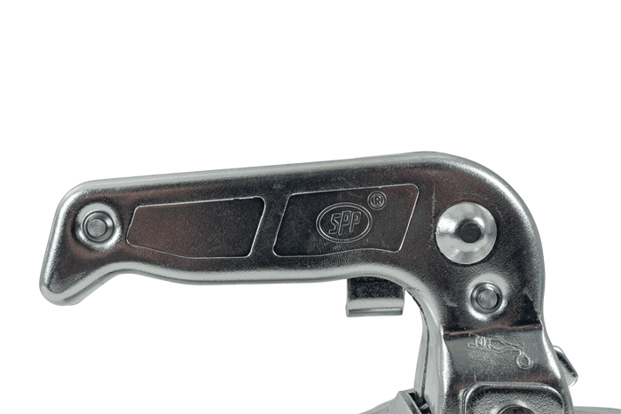 Enganche de bola STEELPRESS BC-1200C para remolque de 1200 kg con barra de tiro tubular de 50 mm