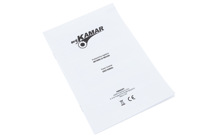 Convertidor de voltaje 24V/230V (1000/2000W) KAMAR E1927