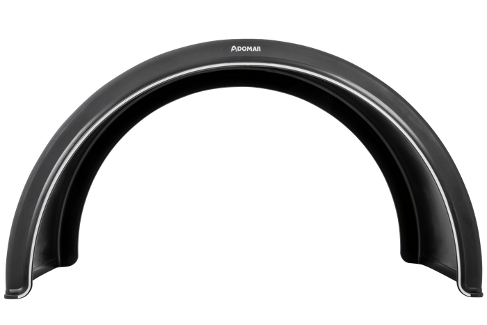 Guardabarros doble para remolque 20-24,5" DOMAR DK1685 paso de rueda 1340/670mm