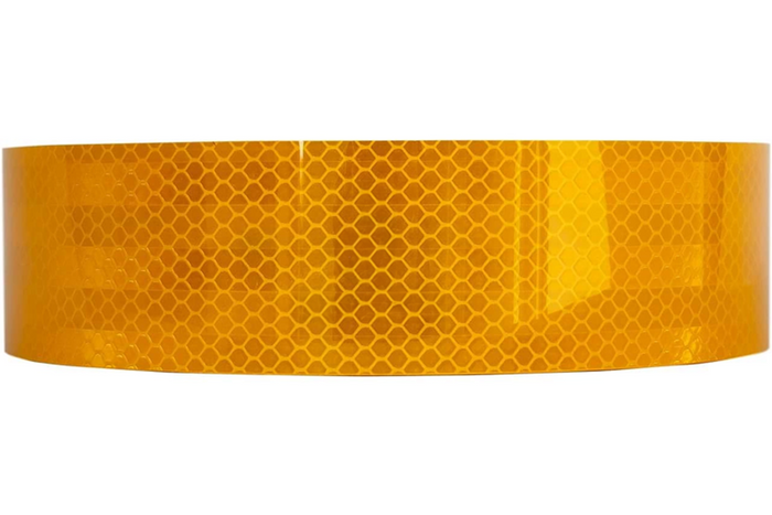 Cinta reflectante de contorno amarillo - rollo completo