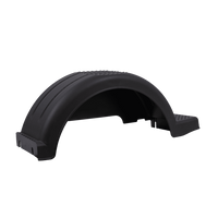 Guardabarros para remolque de barco de 14" DOMAR D20430S, paso de rueda de 930/255 mm