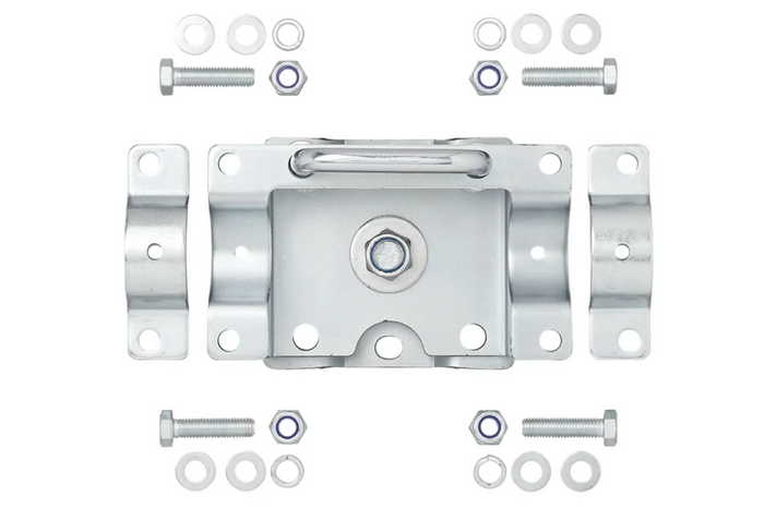Abrazadera para rueda jockey ProPlus 341532V01 con función de inclinación de 48 mm